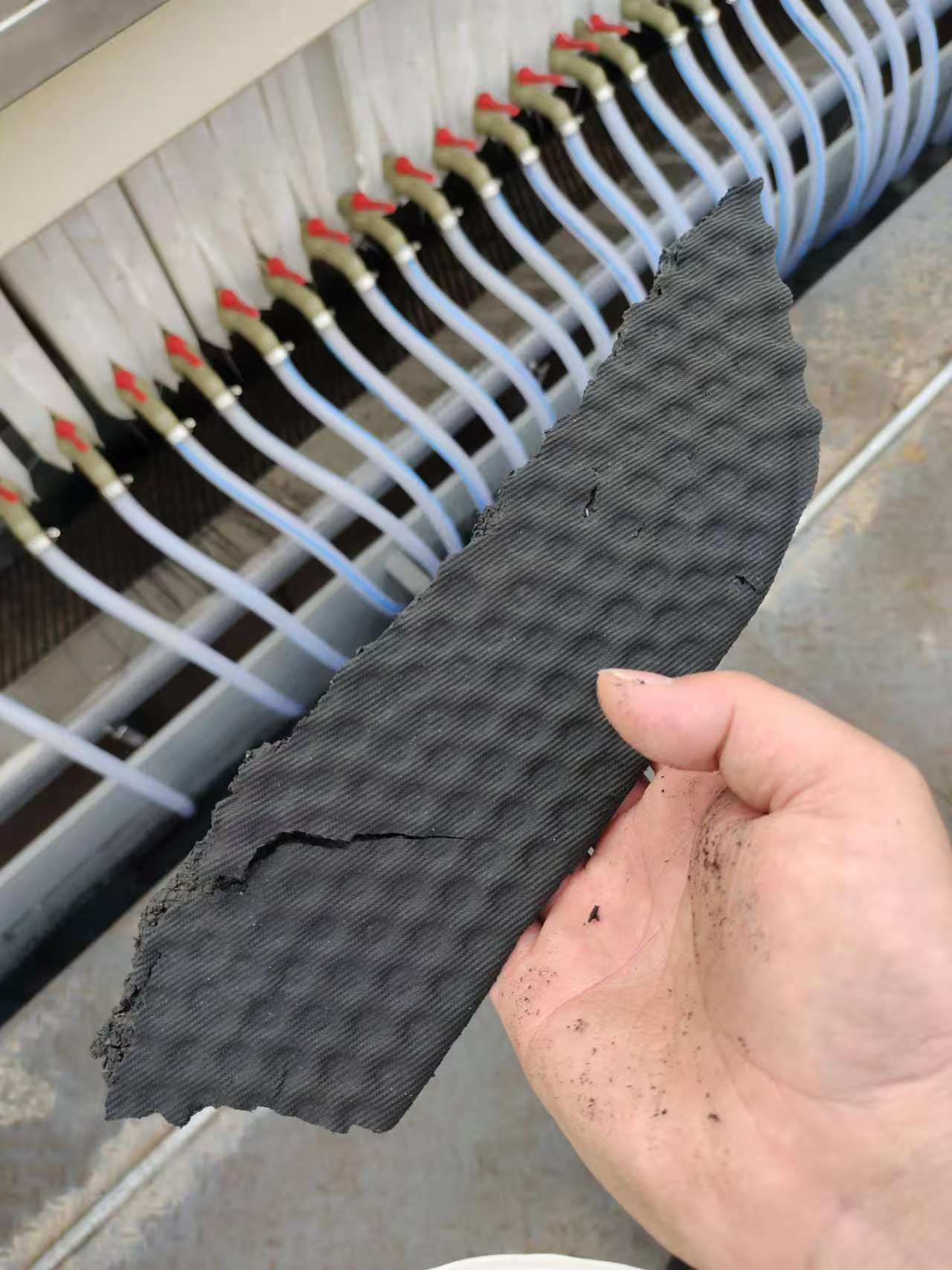 مبدأ عمل مكبس الترشيح